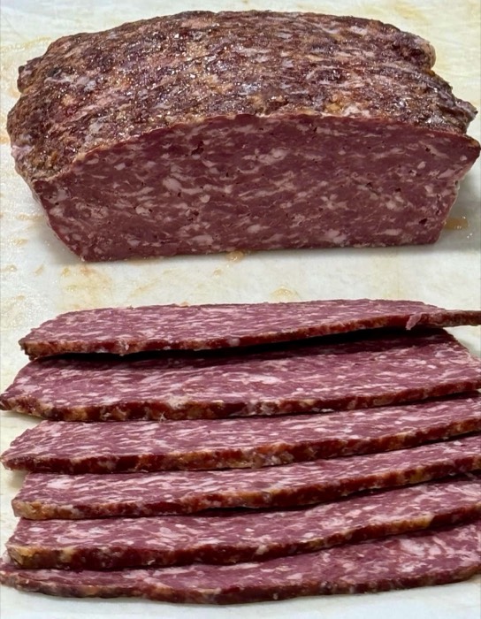 Venison bacon at The Meat Hook